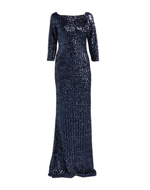 Woman Maxi dress Dark purple Size 8 Polyamide, Elastane