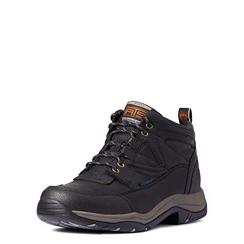 ARIAT Terrain Waterproof Hiking Boot – Men’s Leather Waterproof Outdoor Hiking Boots Copper