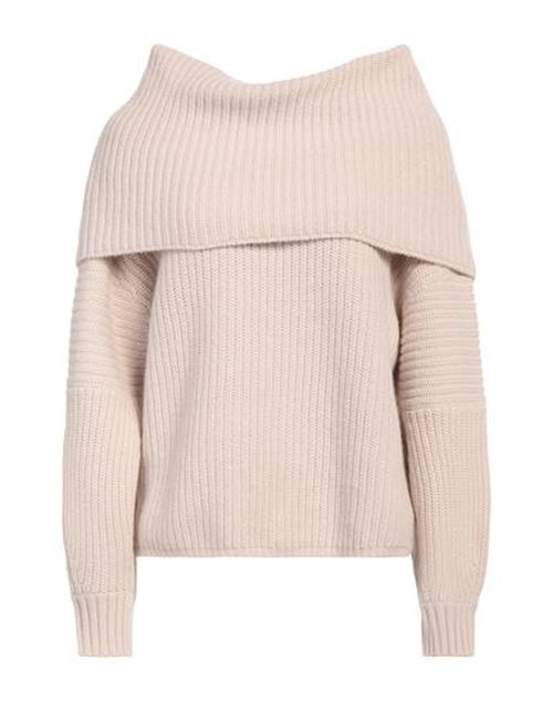 Woman Turtleneck Light pink Size 6 Virgin Wool, Cashmere