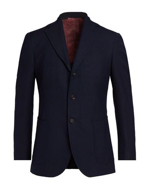 Man Blazer Midnight blue Size 38 Wool