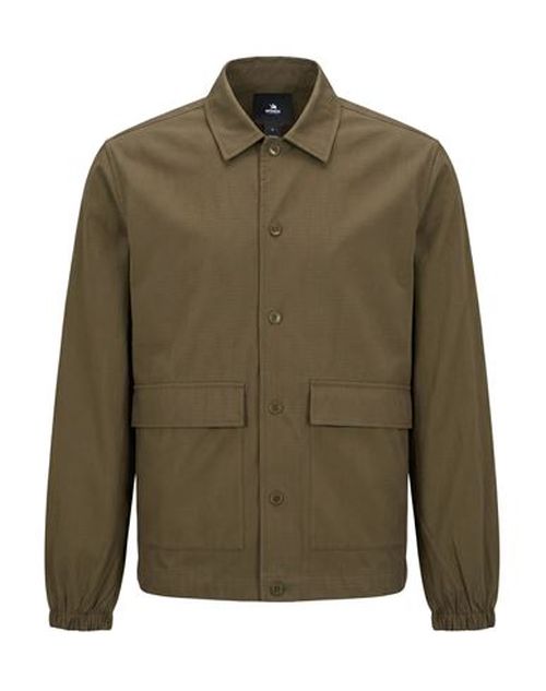 Man Jacket Military green Size L Cotton