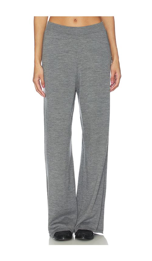 ANINE BING Adley Pant in Grey. L. Also in M