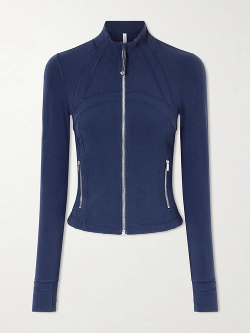 Define™ Cropped Nulu™ Jacket - Navy