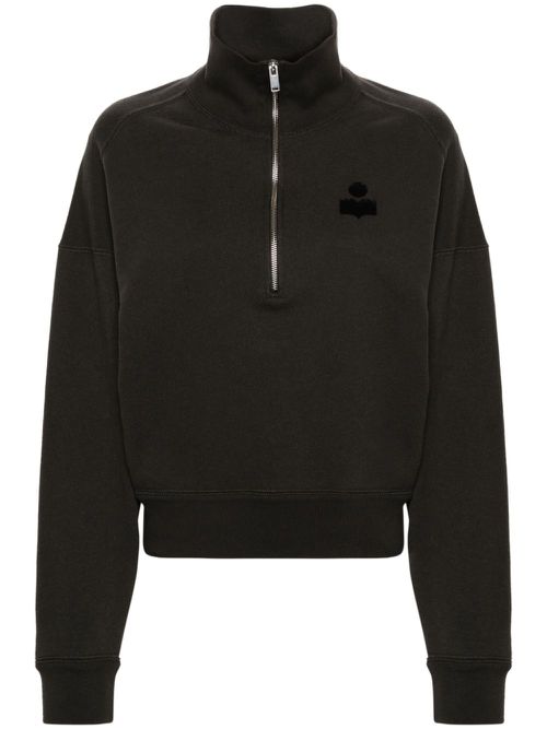 Ross zip-up sweatshirt - Black