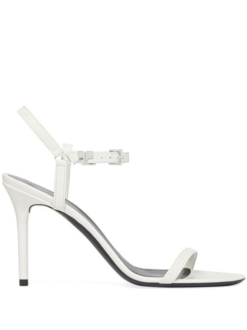 Leather sandals - White