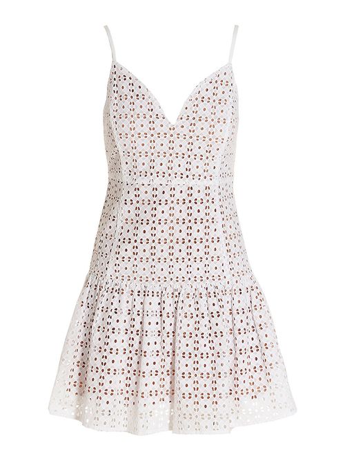 Braudery Anglaise fabric dress