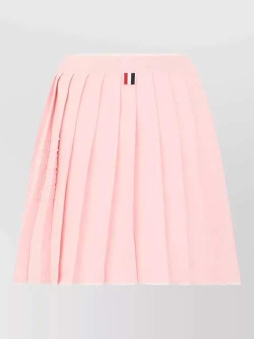 Thom Browne - pleated mini skirt above knee length