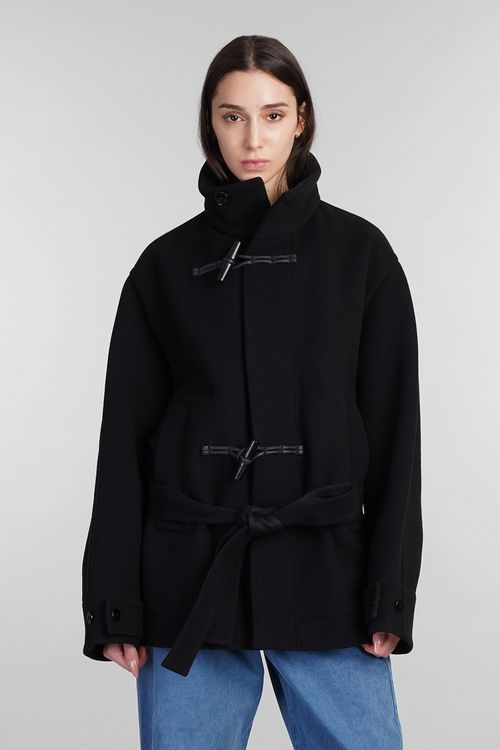 Short Bathrobe Duffle Coat