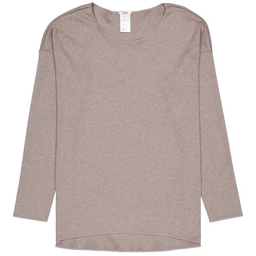 Ladies Dove Fine Wool-jersey Loose Fit Pullover