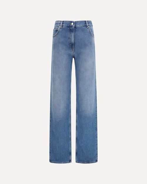 Straight-leg Jeans in denim Female 26