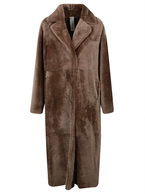 Velvet Coat — Taupe