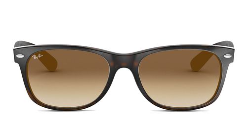 RB2132 Wayfarer Alcantara Brown/Clear/Tortoise
