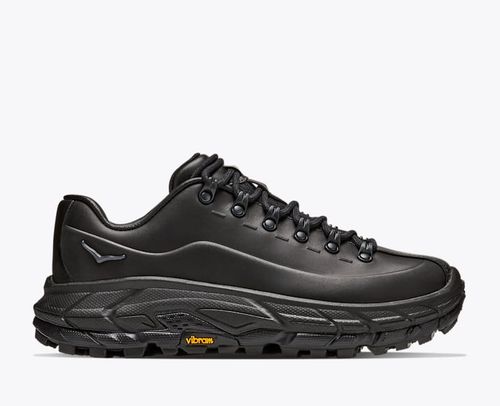 HOKA Elite Terrain System Tor Summit LTR Shoes in Black/Black