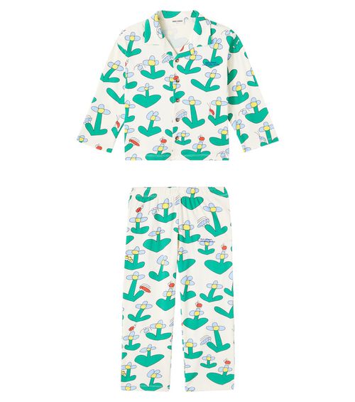 Dancing Flower cotton pajamas