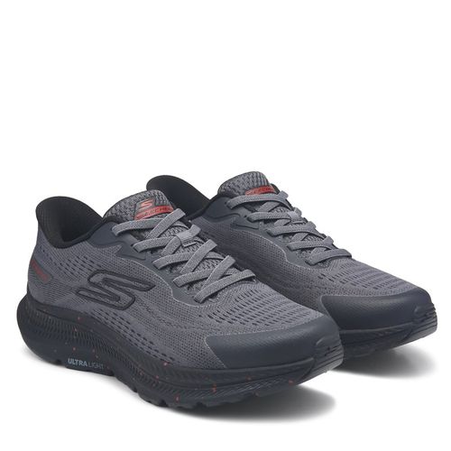 Men's Slip-Ins Go Run Consistent 2.0 Sneakers (Grey/Black/Red)