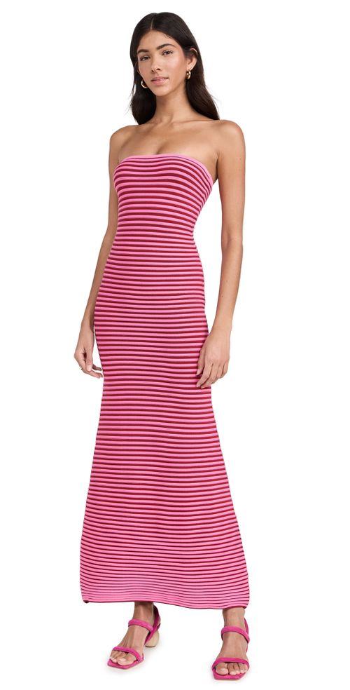 Sunmor Knit Maxi Dress Candy