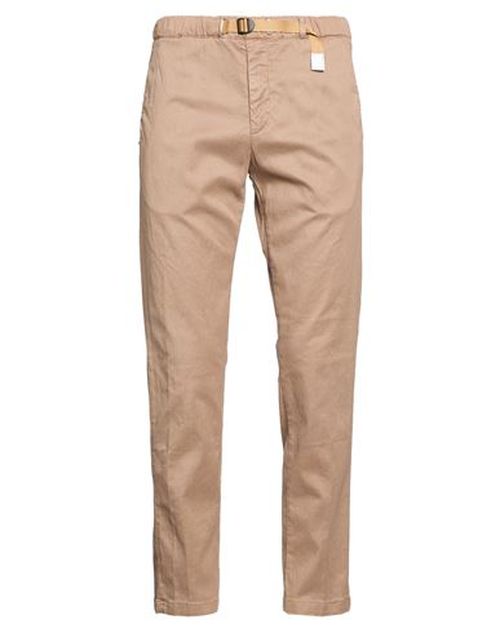 Man Pants Light brown Size 38 Cotton, Tencel, Silk, Elastane