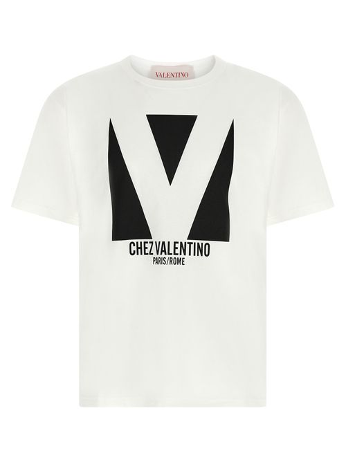 Logo-Graphic Cotton T-Shirt — White