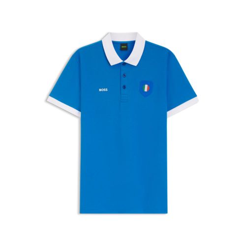 Paddy polo shirt with country flag