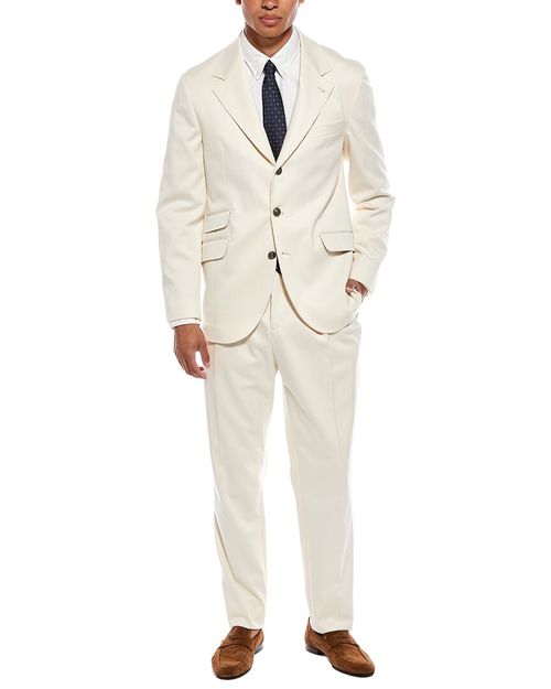 2Pc Cashmere-Blend Suit