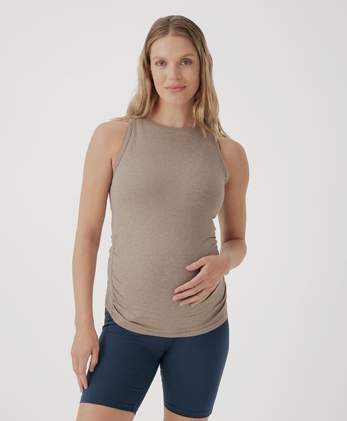 Women's Stucco Heather Maternity Everyday Tank