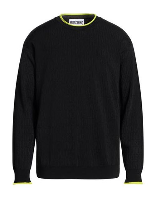 Man Sweater Black Size 42 Virgin Wool, Viscose