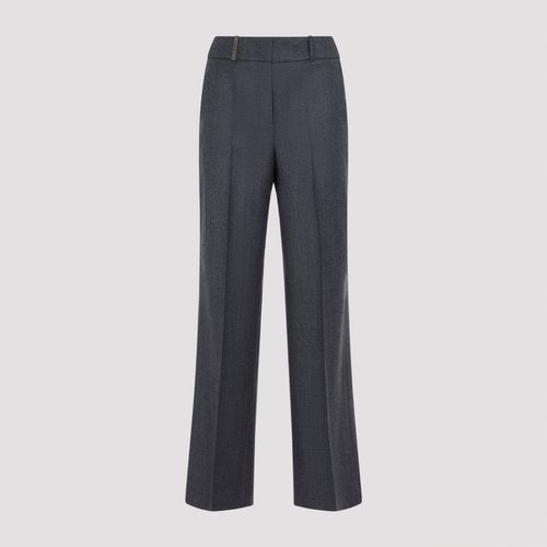 Women's Regular & Straight-Leg Virgin Wool Pants