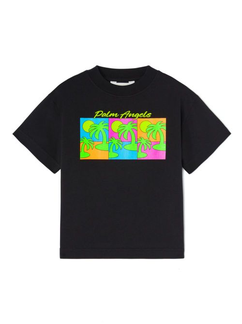 Triple Pop Palms t-shirt - Black