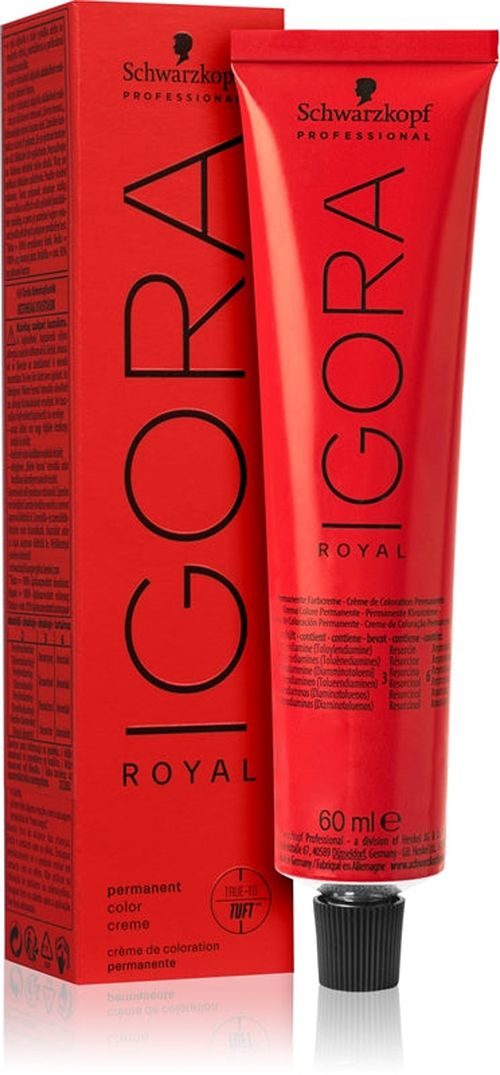 Schwarzkopf Professional Igora Royal - permanent hair dye with an innovative formula, 8-1 | Light Ash Blonde