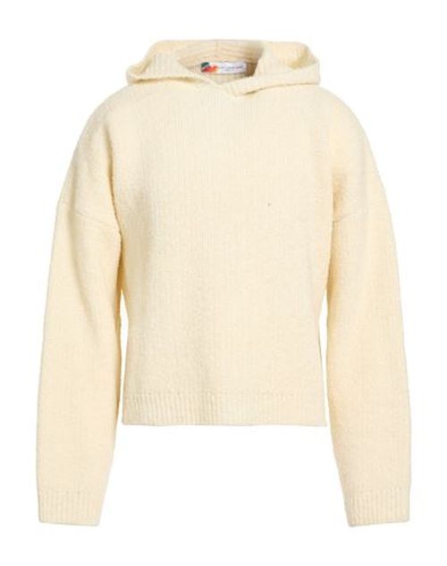 Man Sweater Ivory Size L Wool, Acrylic, Polyester