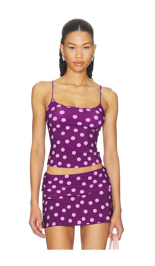 Lovers and Friends Anelyn Tank in Purple. - XXS also in XS, S, M