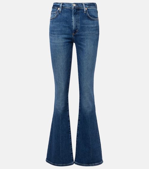Lilah 325 high-rise flared jeans