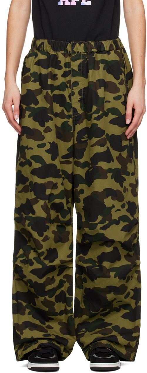 BAPE Khaki 1st Camo Cargo Pants