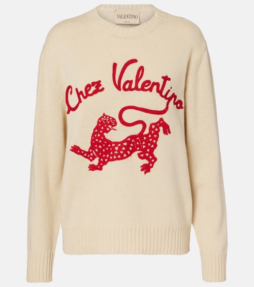 Chez virgin wool top