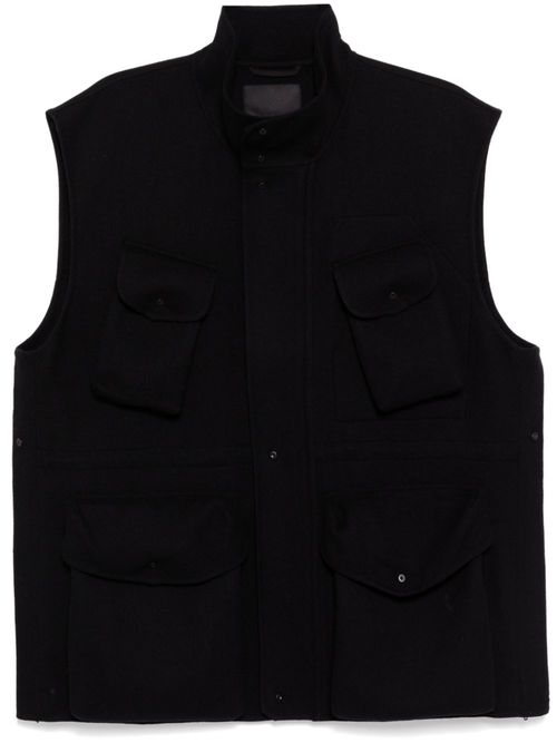 Drawstring vest - Black