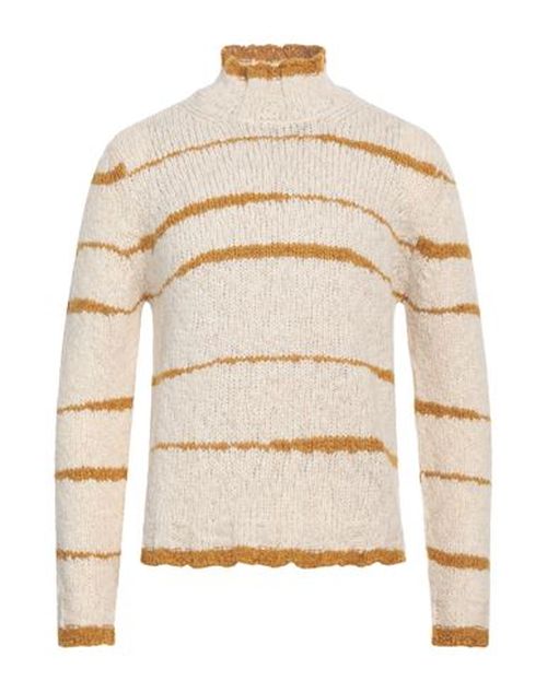Alpha Studio Man Turtleneck Cream Size 36 Acrylic, Alpaca wool, Polyamide, Merino Wool