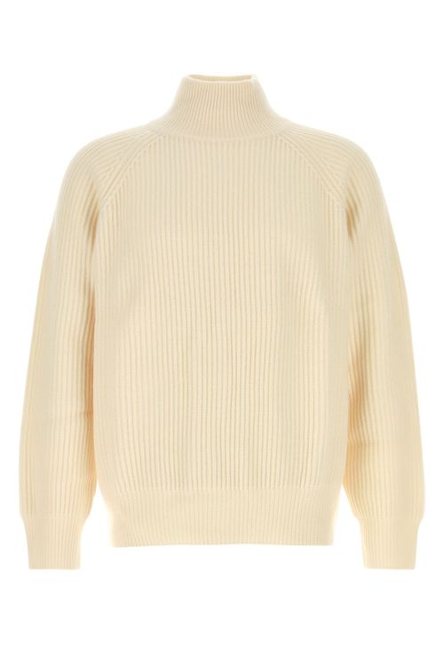 LE KASHA Ivory cashmere Lette sweater