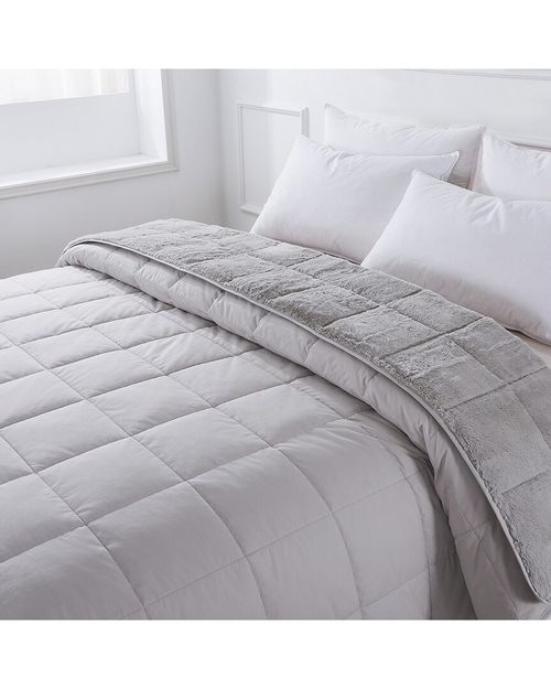 St. James Home Cozy Down Alternative Reversible Blanket