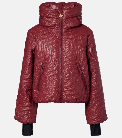 Solaria quilted down ski jacket