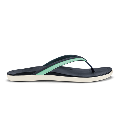 Women's Ho'opio Malua Flip Flop Sandals 6 Trench Blue/Paradise