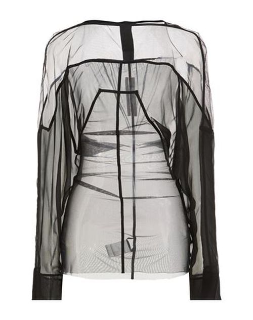 Woman Top Black Size 6 Polyamide, Elastane