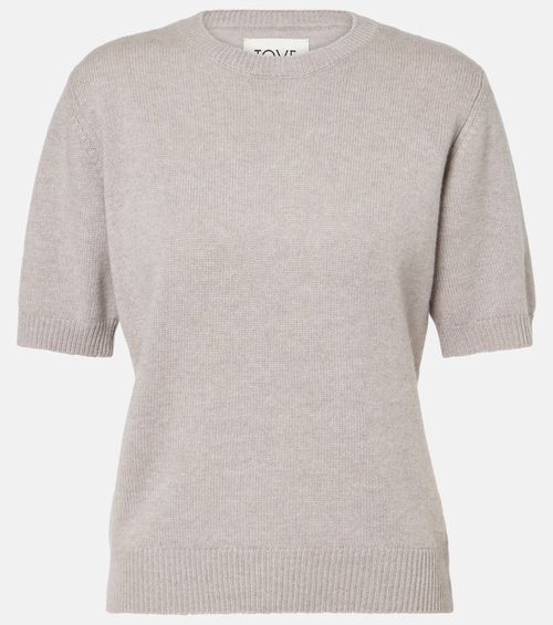 Lura knitted cashmere T-shirt
