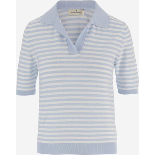 Bruno Manetti Cotton Blend Polo Shirt