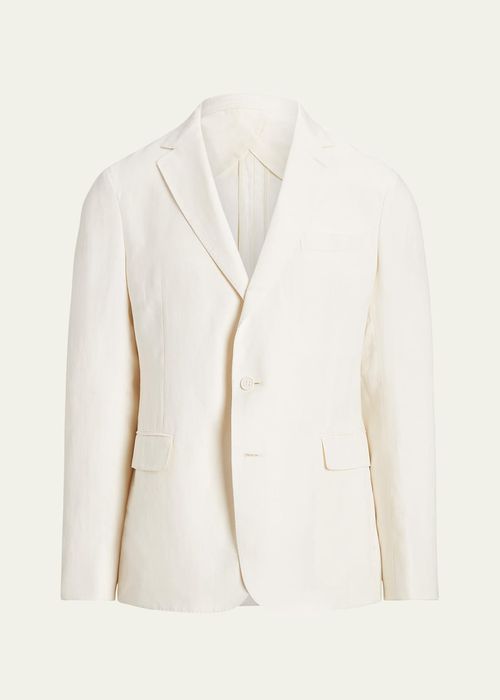 Men's Haldey Silk and Line Single-Breasted Dinner Jacket