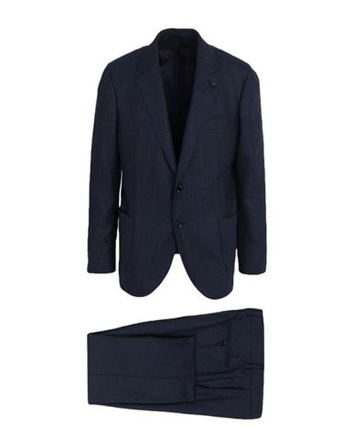 Man Suit Navy Size 44 Wool