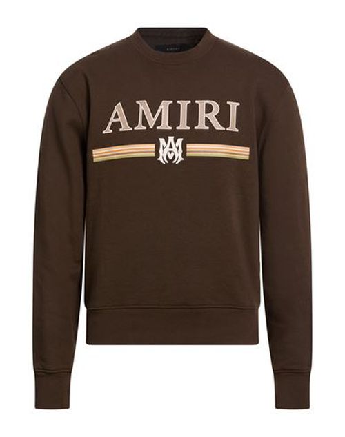 Man Sweatshirt Brown Size XS Cotton