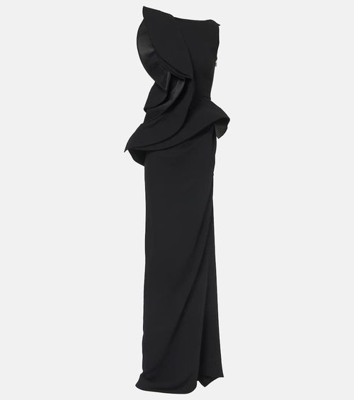 Fateful ruffled gown
