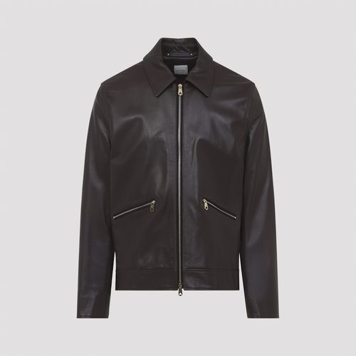 Regular Fit Leather Jacket