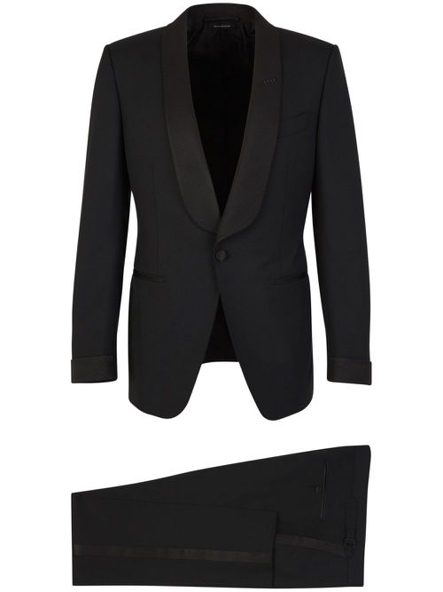 Wool tuxedo - Black