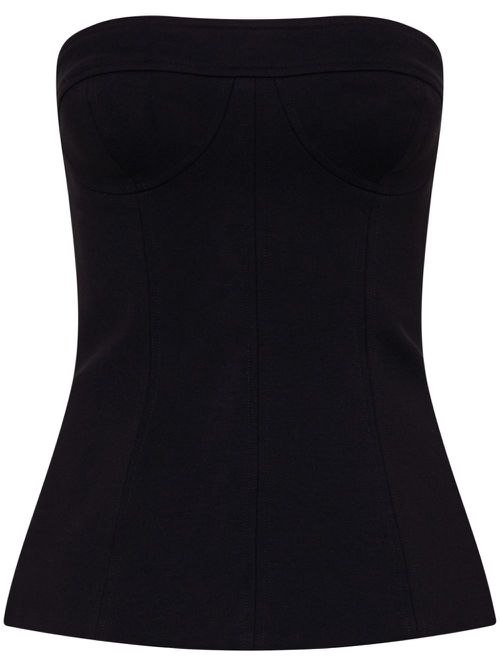 Tilly bodice top - Black
